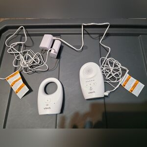 VTech White Baby Monitor Set